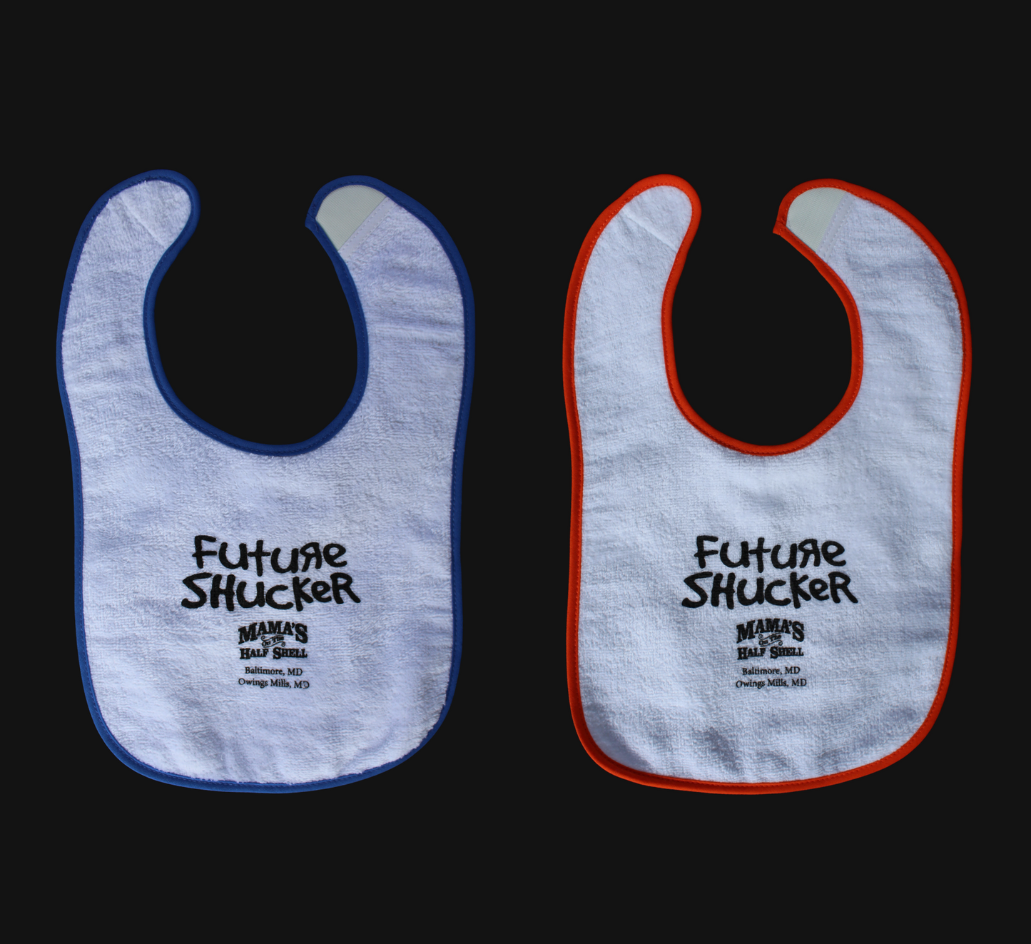 Bibs Border Color Options