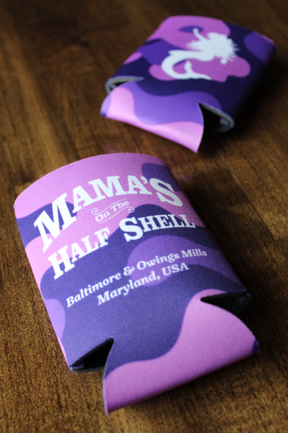 Purple Camo Koozies